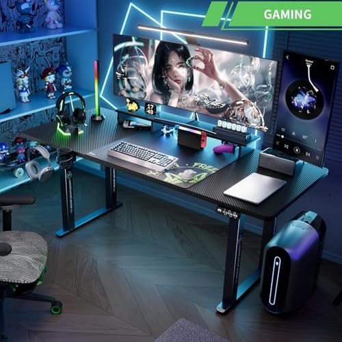 X-Win 71" Electric Standing Desk, 4-Leg Height Adjustable Gaming Desk