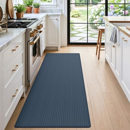 DEXI Kitchen Floor Mats Cushioned Anti Fatigue, 23x86 Non Slip Runner Rug