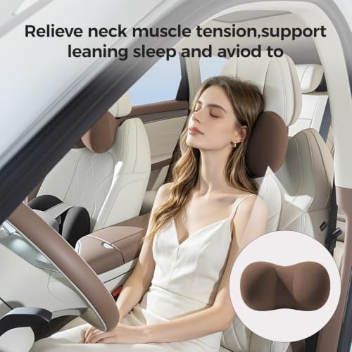 BABUR Car Headrest Pillow, Car Neck Pillow for Pain Relief While Driving