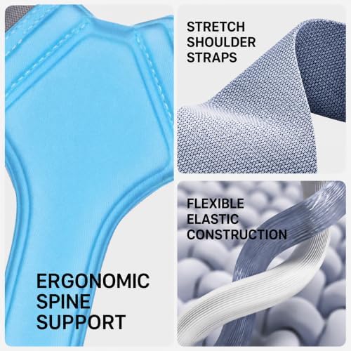 Posture Corrector for Women & Men, Back Brace for Upper Back Pain Relief, Adjustable Shoulder Support Posture Trainer, Helps Improve Spine Alignment, Reduce Slouching, Ideal for Office Work, Sitting, Driving & Daily Use