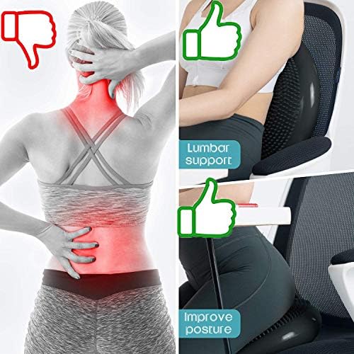 Wobble Cushion, Balance Disc, Wiggle Seat, Balance Pads for Physical Therapy, Stability Disc, Wobble Board for Dogs, Office, Sensory Kids, Classroom with Spiky Massage Ball