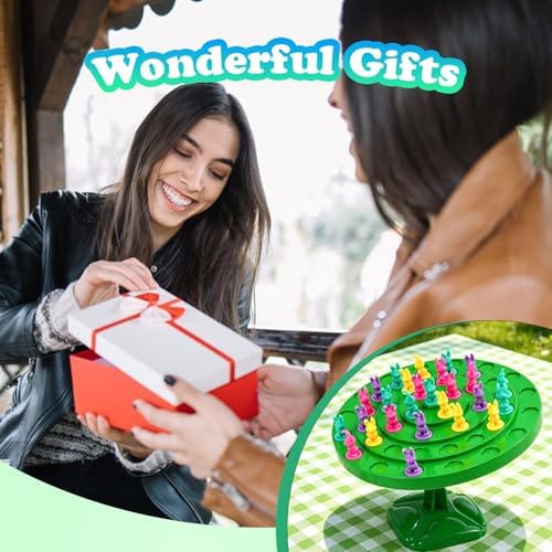 Rabbit Balance Game Toy, Two-Player Balance Tree Game
