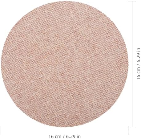Kichvoe 2 pcs Lamp Shade Diffuser 6.29 in Round Ceiling Light Cover Disc Anti-Glare Lampshade Diffuser for Pendant Light Chandelier Table Lamp Desk