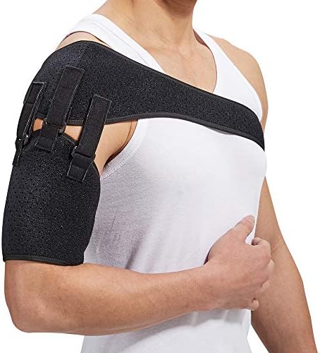 Shoulder Belt Support Arm Sling For Stroke Hemiplegia Subluxation Adjustable Right Left Single Pads Dislocation Recovery Rehabilitation Straps Shoulder Brace