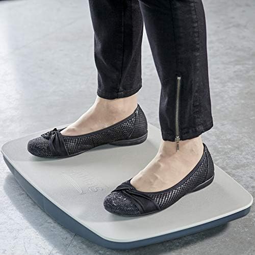 Victor Steppie Balance Board, 22-1/2" by 14-1/2" by 2-1/8", 2 Tone Gray