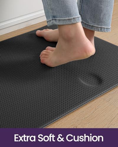 DEXI Kitchen Floor Mats Cushioned Anti Fatigue, 23x86 Standing Runner Rug