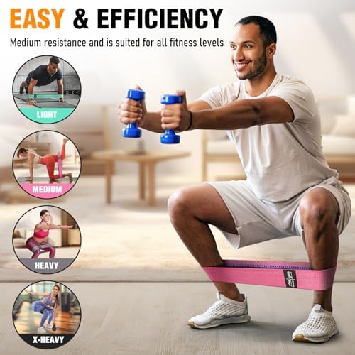 Fabric Resistance Bands for Working Out