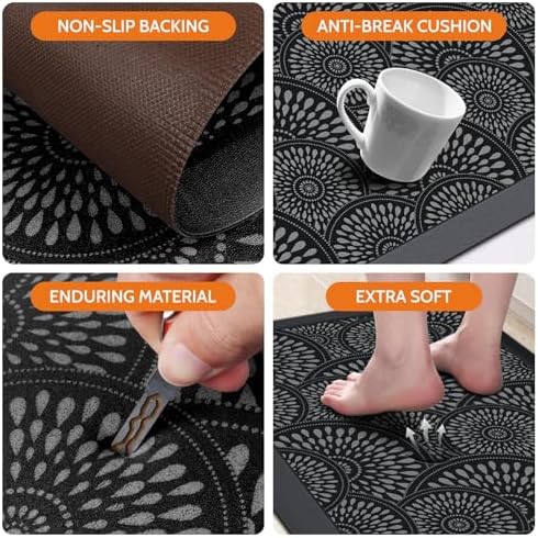 Mattitude Kitchen Mat, Waterproof Non-Slip Standing Mats and Rugs