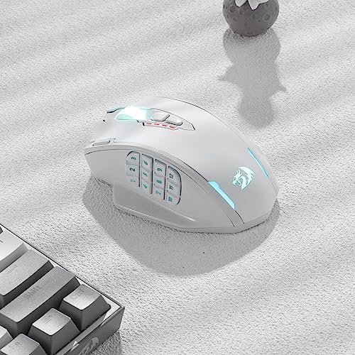 Redragon M913 Wireless RGB MMO Gaming Mouse 16000 DPI Remapping Keys