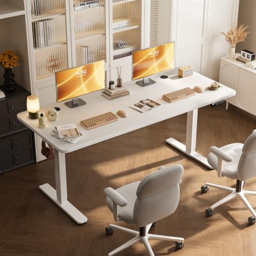 Monomi 79" Large Electric Standing Desk,Height Adjustable for Two-Person