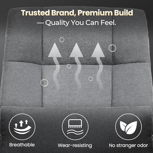 Big and Tall Office Chair with Kneading Massage, Comfy and Heavy Duty