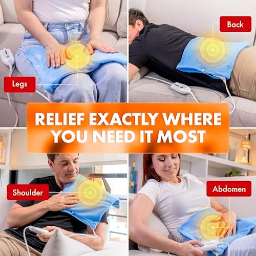 TheraCare Electric Dry Heating Pad, 12" x 15"