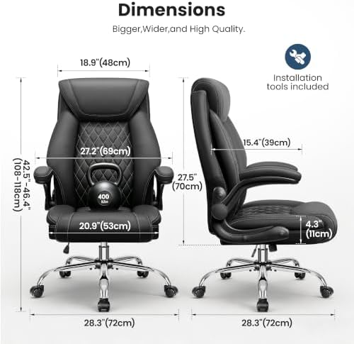Executive Office Chair, Ergonomic Home Office Desk Chair