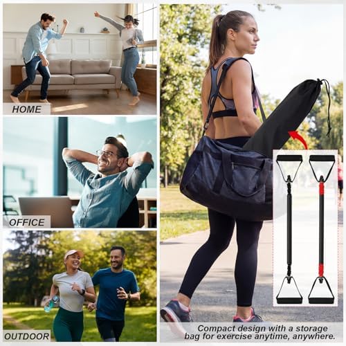Shappy 2 Pcs Neck Stretcher Exerciser Cervical Traction Device 20-25lb, 30-35lb Neck Chiropractor Pull Device Portable Traction Exerciser for Home Office Workout Use, Durable and Comfortable