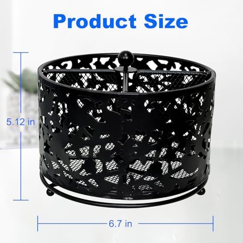Pen Holder for Desk,360 Degree Rotating Pencil Holder Organizer