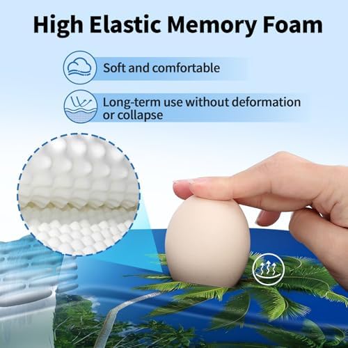 YIWEI Ergonomic Mouse Pad with Wrist Rest for Carpal Tunnel Pain Relief