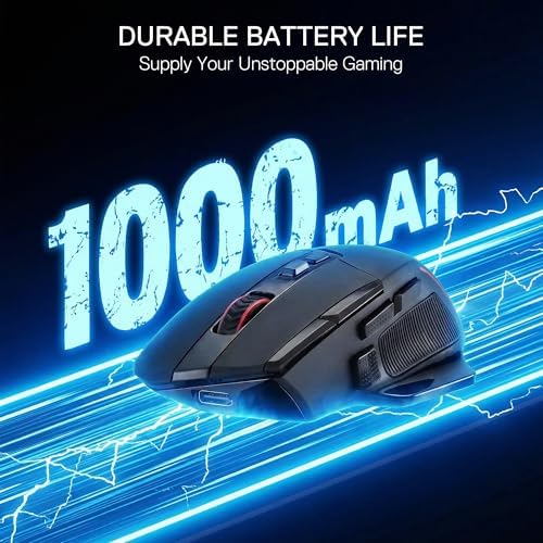 Redragon M925 PRO Wireless RGB Gaming Mouse 26000 DPI Remapping Keys