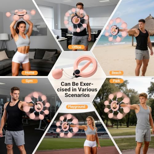 Infinity Hoop for Arm Trainer 360° Hand-Crank Forearm Trainer