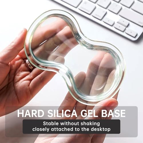 Mouse Pad with Wrist Rest, Soft Cloud Gel Keyboard Mouse Pad Set with Hand Wrist Support, Cute Non Slip Office Desk Accessories for Comfort/Pain Relief/Computer/Laptop (Green Wave)