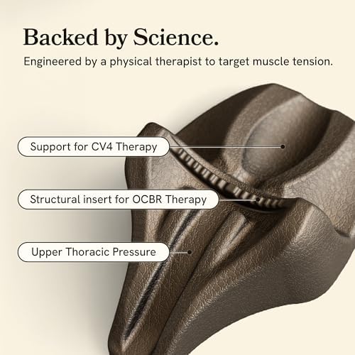 Kanuda Head Nap – Cervical Traction Device for Neck Pain Relief, Ergonomic Neck Tension Relief Tool Designed by Physical Therapist for Posture & Alignment