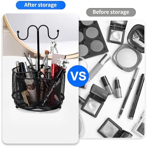 Pen Holder for Desk,360 Degree Rotating Pencil Holder Organizer