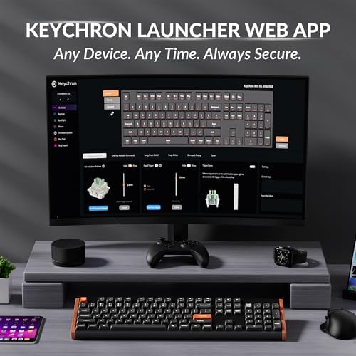 Keychron K10 HE Full-Size Hall Effect Keyboard Wireless, Rapid Trigger