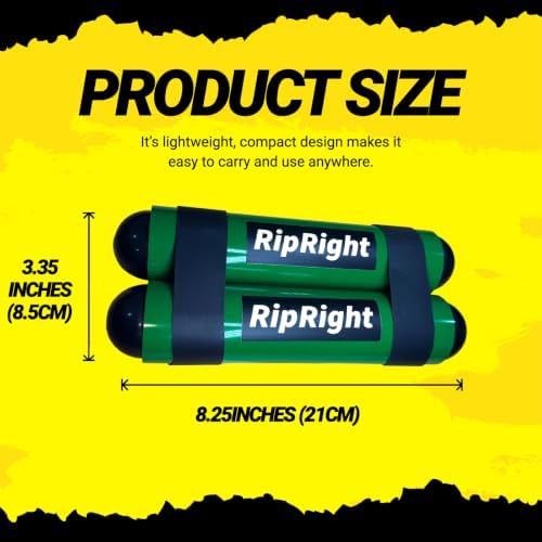 Premium RipStick Pillz, Workout Equipment for Joint Rehab, Shoulder Strength, Resistance Training, and Muscle Building, with 6 Adjustable Resistance Bands