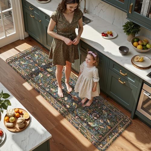 KIMODE Kitchen Mats Anti Fatigue,Cushioned Kitchen Rugs Runner