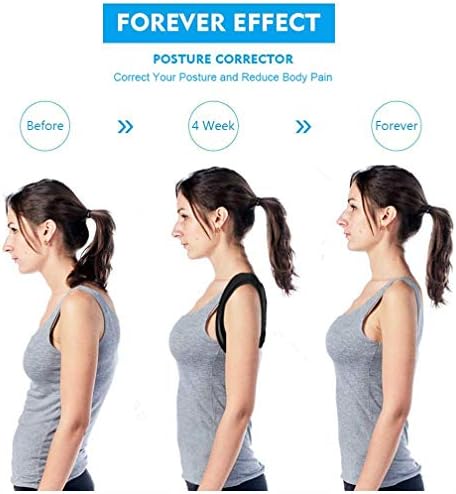 Back Posture Corrector for Men and Women, Adjustable Back Brace Strap, Comfortable Clavicle Support Device Posture Correction Belt, for Improve Humpback, Neck, Shoulder, Upper Back Pain Relief (XL)