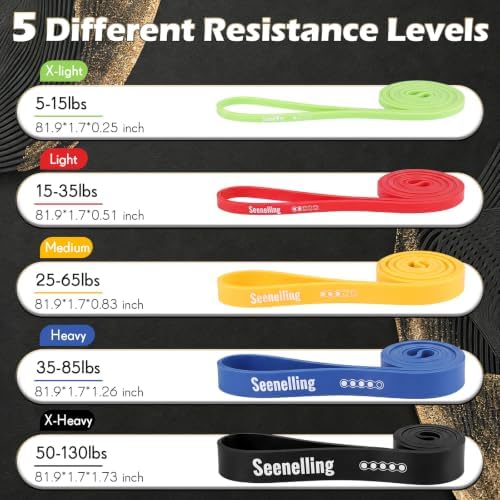 Seenelling 5 Level Resistance Bands
