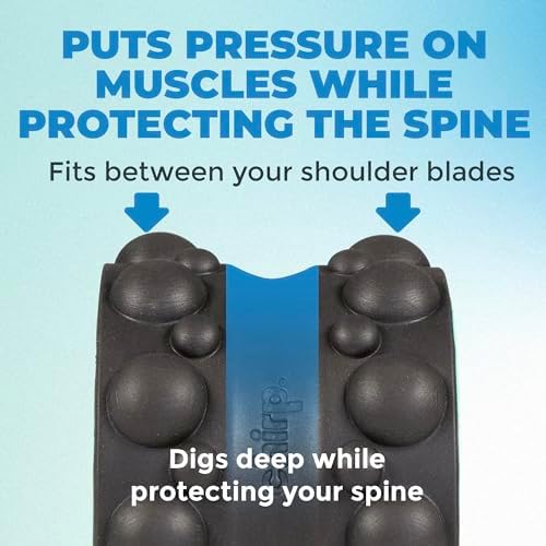 Chirp Wheel XR 6" Knot Kneader Back Roller for Deep Tissue Relief, Mint