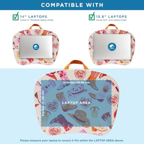 LAPGEAR MyStyle Lap Desk – Boots, Fits 15.6" Laptops