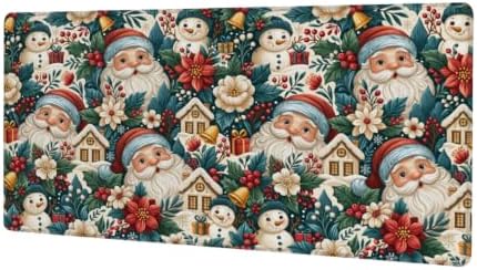 Christmas Large Mouse Pad Non-Slip Rubber Long Gaming Desk Mat