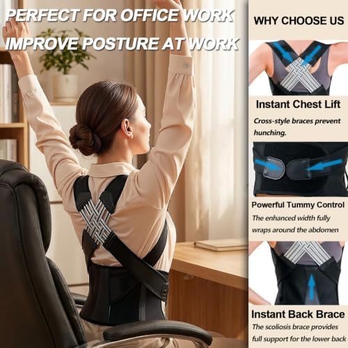 Ultralight Posture Corrector for Women and Men, Corecare Back Brace