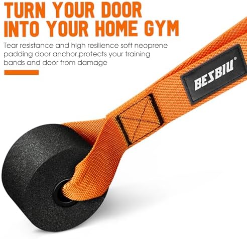Heavy Resistance Bands for Working Out, 300lbs/360lb/420lb Exercise Bands Workout Bands with Handles, Door Anchor, Ankle Straps, Home Gym Workout Equipment for Men Fitness Strength Training Stretching