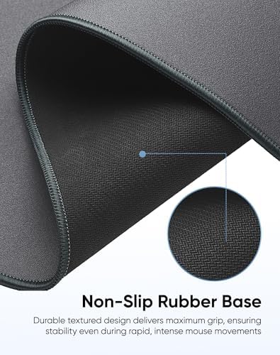 Reniteco Waterproof Large Office & Gaming Mouse Pad, 27.6" x 11.8" x 0.12"