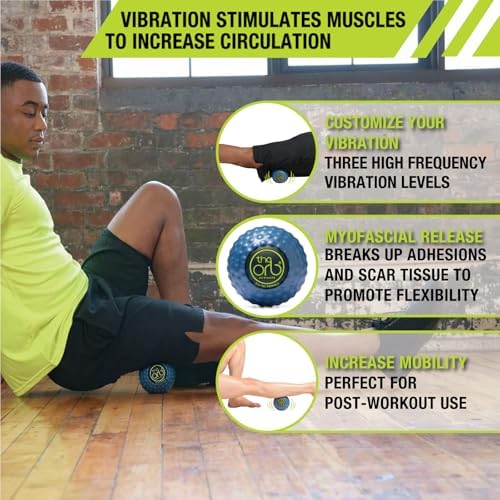 Pro-Tec Athletics Orb Massage Balls, Vary in Size and Color, Deep Tissue Massage, Muscle Relief, Promotes Flexibility, Hamstring, Quadriceps, Calf, Multi-Directional Massage Ball, Working Out