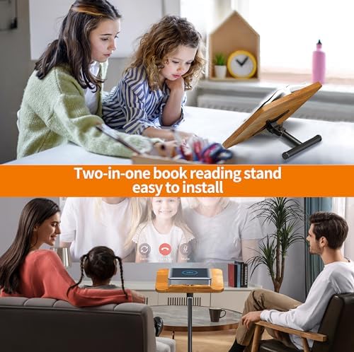2-in-1 Floor Music Stand & Desktop Book Stand, 16.5"–51" Height Adjustable