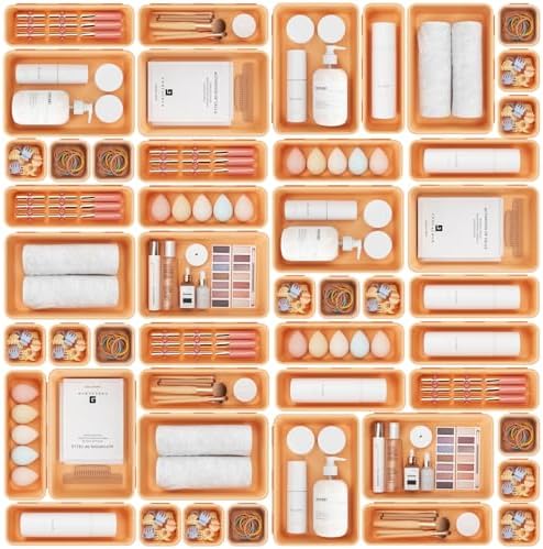 A-LuGei 【𝟓 𝐒𝐈𝐙𝐄 Tool Box Organizer Tray Divider Set Drawer Organizer