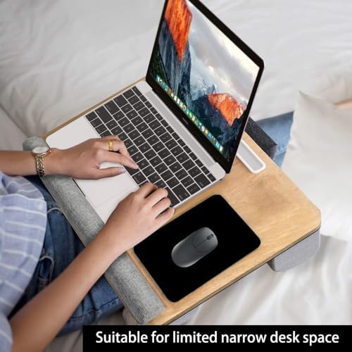 Small Mouse Pad, 6 x 8 Inch Mini Mouse Pad for Keyboard Tray Laptop Wireless Mouse Home Office Travel, Portable & Washable (Yellow)