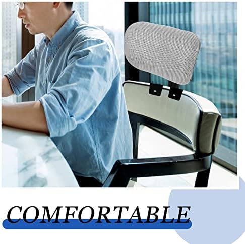 Tofficu Office Chair Headrest Attachment, Adjustable headrest for Office Chair, Adjustable, Ergonomic Height-Adjustable Cushion for Comfort, Fits Most Computer and Desk Chairs