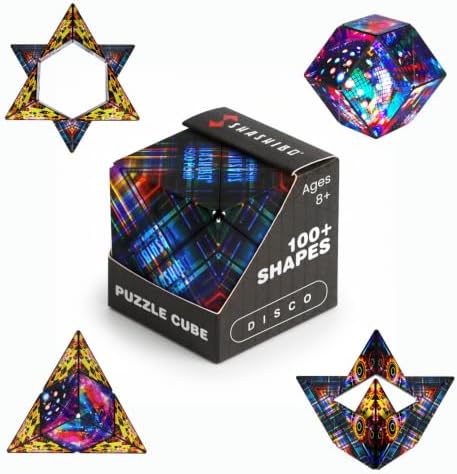 Shashibo DODECA Magnetic Puzzle Cube, Stress Relief Fidget Toy