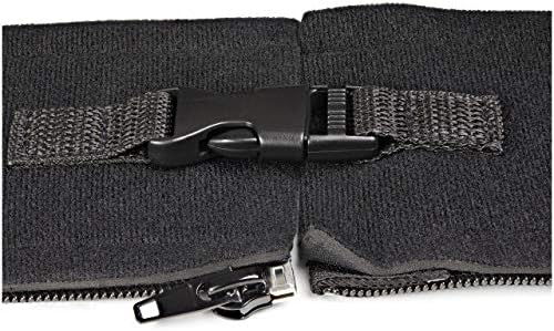 StarTech 40" (1m) Neoprene Cable Management Sleeve, Black (WKSTNCMZP)