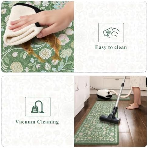 KIMODE Kitchen Mats for Floor Anti Fatigue,Kitchen Runner Rug Sets of 2