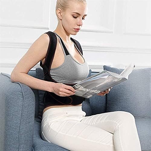 Back Posture Corrector, Male and Female Kyphosis Orthopedic Belt,High and Low Shoulder Invisible Student Orthosis Adjustable Brace (Size : Medium)