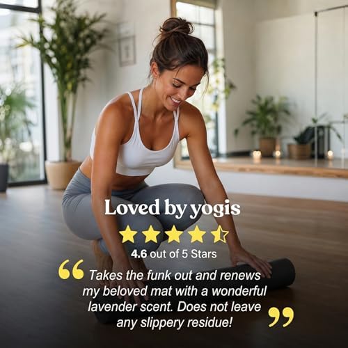 ASUTRA Yoga Mat Wipes (Lovely Lavender), Individually (1 Box = 30 Wipes)
