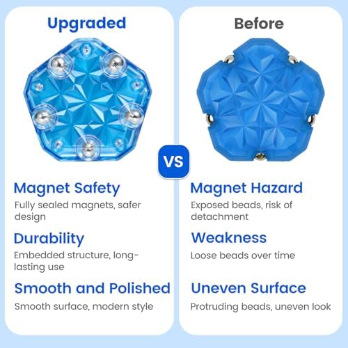 Magnetic Fidget Sphere, Adult Fidget Toy for Focus & Stress Relief