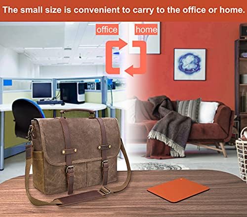 Audimi Small Mouse Pad 6 x 8 Inch, Mini Mouse Pad Thick for Laptop Wireless Mouse Home Office Travel, Portable & Washable (Orange)