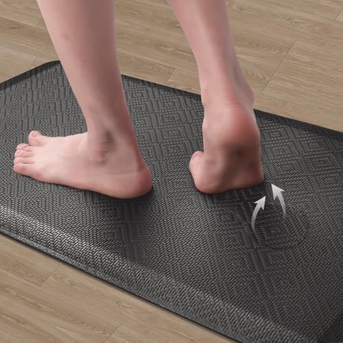 Anti-Fatigue Kitchen Mats for Floor Standing and Comfort Desk Mats 17"x28"
