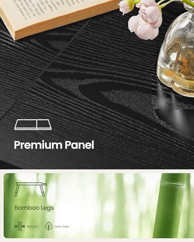 SONGMICS Bed Laptop Desk, Folding Bed Table Adjustable Angle and Height